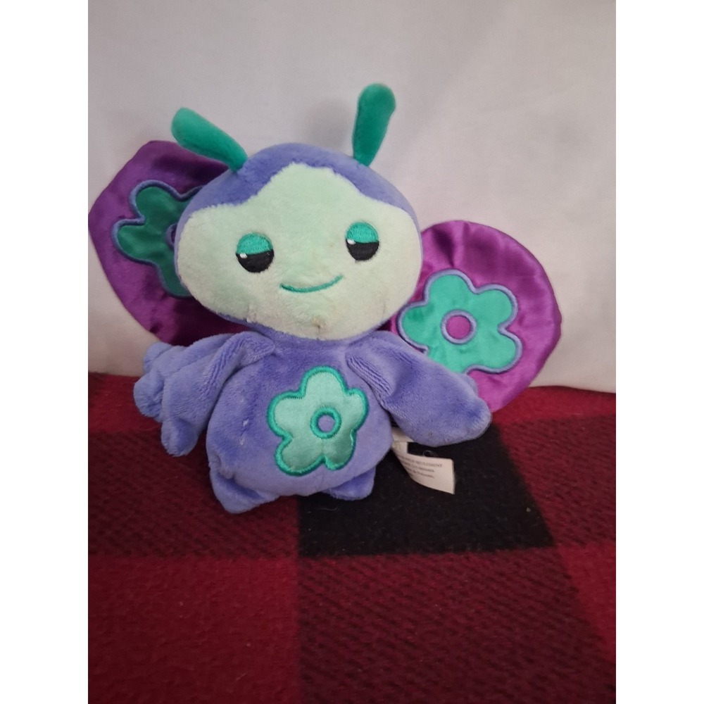 Ganz Webkinz Zumbuddy Zane Lazy Zum Plush Butterfly Purple Blue No Code